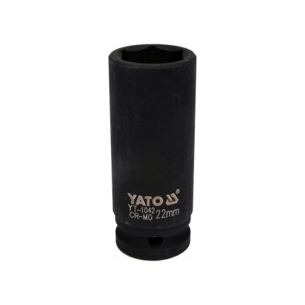 YATO Machine dlhý nástrčný kľúč 1/2" 22 mm CrMo