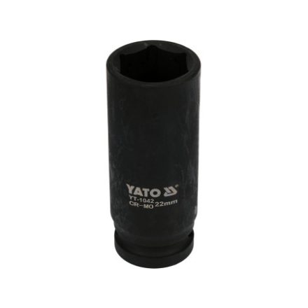 YATO Machine dlhý nástrčný kľúč 1/2" 22 mm CrMo