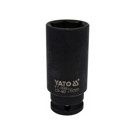 YATO Machine dlhý nástrčný kľúč 1/2" 26 mm CrMo