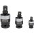 YATO Súprava spojok stroja 3 diely 1/4" 3/8" 1/2" CrMo