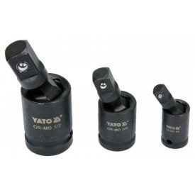 YATO súprava spojok stroja 3 diely 1/4 - 3/8 - 1/2" YATO súprava spojok stroja 3 diely 1/4 - 3/8 - 1/2"