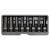 YATO Machine súprava nástrčných kľúčov s dlhými bitmi 8 kusov Allen 1/2" 6-19 mm CrMo