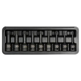 YATO Machine sada nástrčných kľúčov s dlhými bitmi 9 kusov Ribe 1/2" RM5-RM14 CrMo   YATO Machine sada nástrčných kľúčov s dlhými bitmi 9 kusov Ribe 1/2" RM5-RM14 CrMo