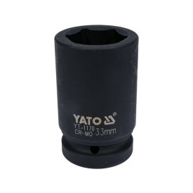YATO Machine dlhý nástrčný kľúč 1" 33 mm CrMo YATO Machine dlhý nástrčný kľúč 1" 33 mm CrMo