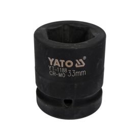 YATO strojový nástrčný kľúč 1" 33 mm CrMo YATO strojový nástrčný kľúč 1" 33 mm CrMo