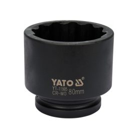 YATO Strojový nástrčný kľúč 12 lomený 1" 80 mm YATO Strojový nástrčný kľúč 12 lomený 1" 80 mm