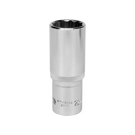 YATO Dlhý nástrčný kľúč 12 uhlový 1/2" 22 mm CrV
