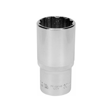 YATO Dlhý nástrčný kľúč 12 lomený 1/2" 30 mm CrV