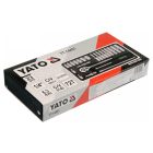 Sada nástrčných kľúčov YATO 23 kusov 1/4" 4-13 mm CrV