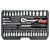 Sada nástrčných kľúčov YATO 38 kusov 1/4" 3,5-14 mm CrV
