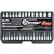 Sada nástrčných kľúčov YATO 38 kusov 1/4" 3,5-14 mm CrV