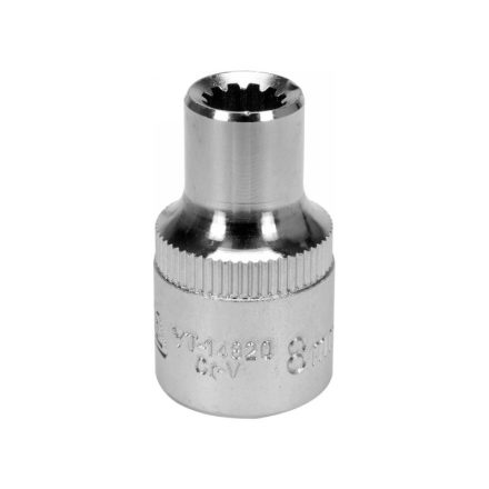 YATO nástrčný kľúč Spline 1/2" 8 mm CrV