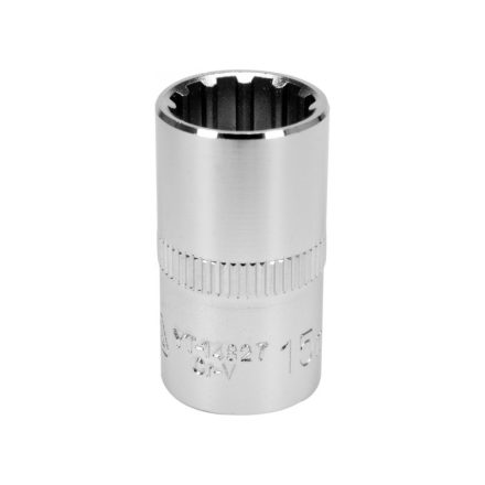 YATO nástrčný kľúč Spline 1/2" 15 mm CrV