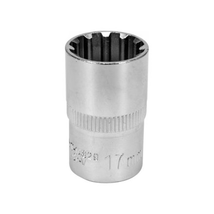 YATO nástrčný kľúč Spline 1/2" 17 mm CrV