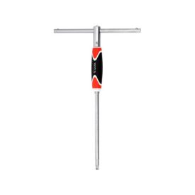 YATO T-hriadeľ 1/4" x 310 mm s otočnou rukoväťou CrV   YATO T-hriadeľ 1/4" x 310 mm s otočnou rukoväťou CrV