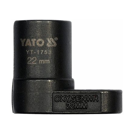 YATO nástrčný kľúč na lambda sondu 22 mm CrMo