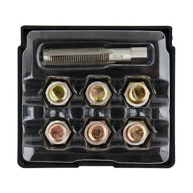 YATO Sada na opravu závitu skrutky na vypúšťanie oleja 7 dielov M13x1,5 mm   YATO Sada na opravu závitu skrutky na vypúšťanie oleja 7 dielov M13x1,5 mm