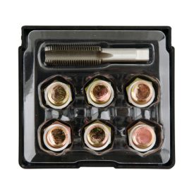 YATO Sada na opravu závitu skrutky na vypúšťanie oleja 7 dielov M15x1,5 mm   YATO Sada na opravu závitu skrutky na vypúšťanie oleja 7 dielov M15x1,5 mm