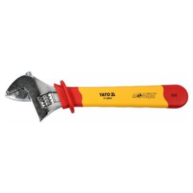 YATO nastaviteľný vidlicový kľúč 0-40 mm / 300 mm do 1000 V izolované CrV   YATO nastaviteľný vidlicový kľúč 0-40 mm / 300 mm do 1000 V izolované CrV
