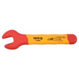 YATO kľúč 7 mm / 90 mm CrV izolovaný do 1000 V YATO kľúč 7 mm / 90 mm CrV izolovaný do 1000 V
