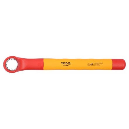 YATO zahnutý hviezdicový kľúč 18 mm / 230 mm CrV izolovaný do 1000 V