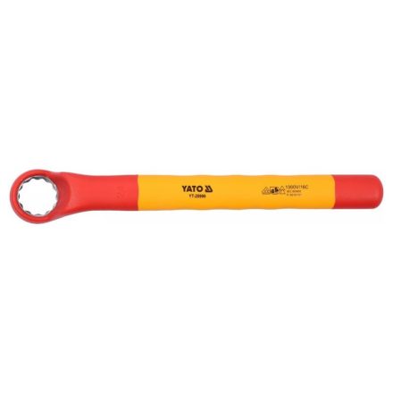 YATO zahnutý hviezdicový kľúč 24 mm / 265 mm CrV izolovaný do 1000 V