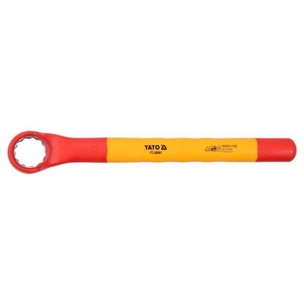 YATO zahnutý hviezdicový kľúč 27 mm / 290 mm CrV izolovaný do 1000 V