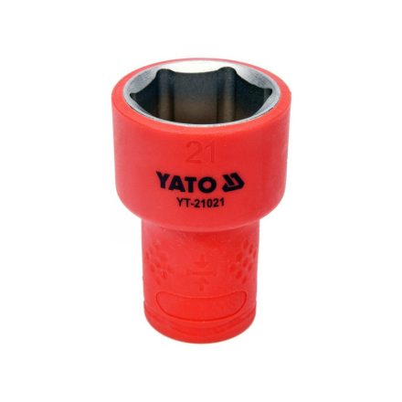 YATO Nástrčný kľúč izolovaný 3/8" 21 mm 1000 V CrV