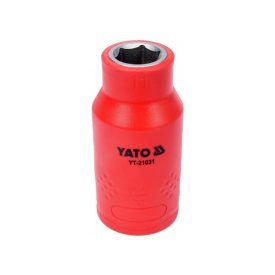 YATO Nástrčný kľúč izolovaný 1/2" 11 mm 1000 V CrV   YATO Nástrčný kľúč izolovaný 1/2" 11 mm 1000 V CrV