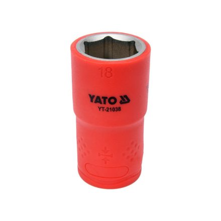 YATO Nástrčný kľúč izolovaný 1/2" 18 mm 1000 V CrV