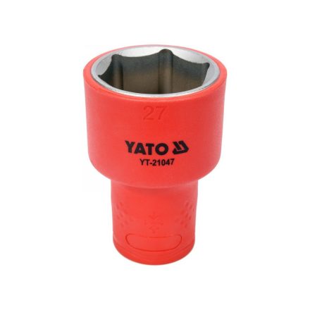 YATO Nástrčný kľúč izolovaný 1/2" 27 mm 1000 V CrV
