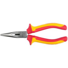 YATO Dlhonosá kliešte rovné 160 mm izolované do 1000 V CrV   YATO Dlhonosá kliešte rovné 160 mm izolované do 1000 V CrV