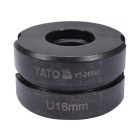 YATO Krimpovacia vložka YT-21735 na krimpovacie kliešte U-typ 16 mm