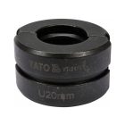 YATO Krimpovacia vložka YT-21735 pre krimpovací nástroj typu U 20 mm