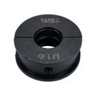 YATO Stláčacia vložka pre stláčaný nástroj YT-21750, typ U, 16 mm