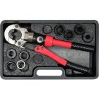 YATO Krimpovacia sada 9 kusov pre Pex-Al-Pex rúrky