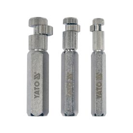 YATO Súprava vnútorných montážnych skrutiek 3 diely 3/8", 1/2", 3/4"   YATO Súprava vnútorných montážnych skrutiek 3 diely 3/8", 1/2", 3/4"