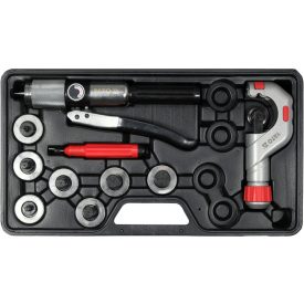 YATO Hydraulická súprava na obrubovanie rúr 10 kusov 3/8"-1 1/8"   YATO Hydraulická súprava na obrubovanie rúr 10 kusov 3/8"-1 1/8"