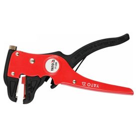 YATO Kliešte na strihanie a odstraňovanie izolácie z káblov 175 mm/10 mm/0,5-6 mm2 automatické   YATO Kliešte na strihanie a odstraňovanie izolácie z káblov 175 mm/10 mm/0,5-6 mm2 automatické