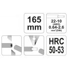 YATO Kliešte na odizolovanie 165 mm/0,64-2,6 mm2