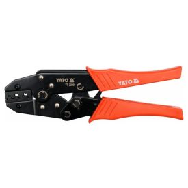 YATO Kliešte na lisovanie káblov s ratlou 230 mm/0,5-6,0 mm2   YATO Kliešte na lisovanie káblov s ratlou 230 mm/0,5-6,0 mm2