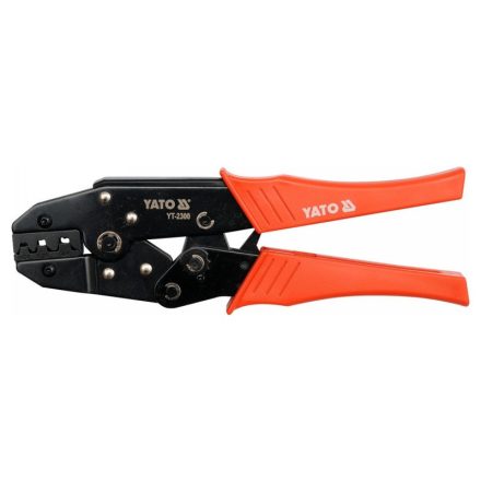 YATO Kliešte na lisovanie káblov s ratlou 230 mm/0,5-6,0 mm2
