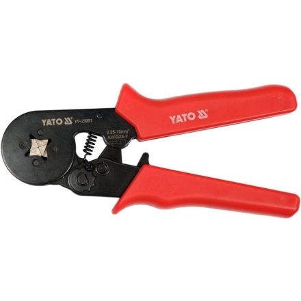YATO Krimpovacie kliešte 175 mm/0,25-10 mm2