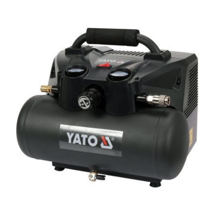 YATO Akumulátorový kompresor 8 bar 2 x 18 V (bez batérie + nabíjačky)