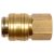 YATO Pneumatická rýchlospojka 1/4" x 3/8" mosadz
