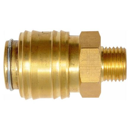 YATO Pneumatický rýchlospojka 1/4" mosadz