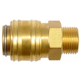 YATO Pneumatická rýchlospojka 3/8" x 1/4" mosadz YATO Pneumatická rýchlospojka 3/8" x 1/4" mosadz