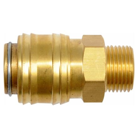 YATO Pneumatická rýchlospojka 3/8" x 1/4" mosadz