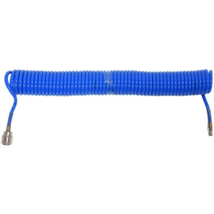 YATO Pneumatická hadica (špirála) s rýchlospojkou 5,5 x 8 mm x 10 m 1,2 MPa