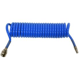 YATO Pneumatická hadica (špirála) s rýchlospojkou 6,5 x 10 mm x 5 m   YATO Pneumatická hadica (špirála) s rýchlospojkou 6,5 x 10 mm x 5 m
